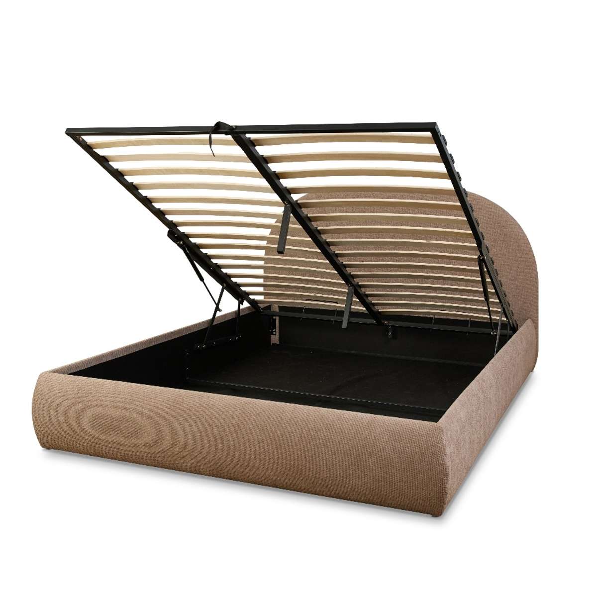 Tanner Storage Queen Bed - Beige