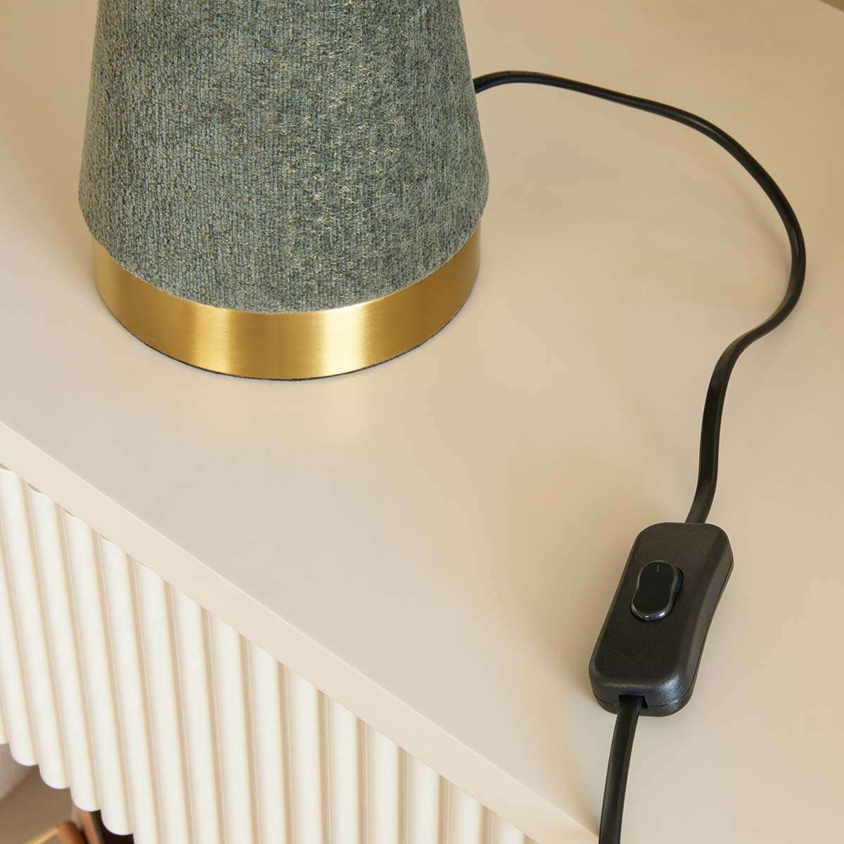 Velvet Table Lamp