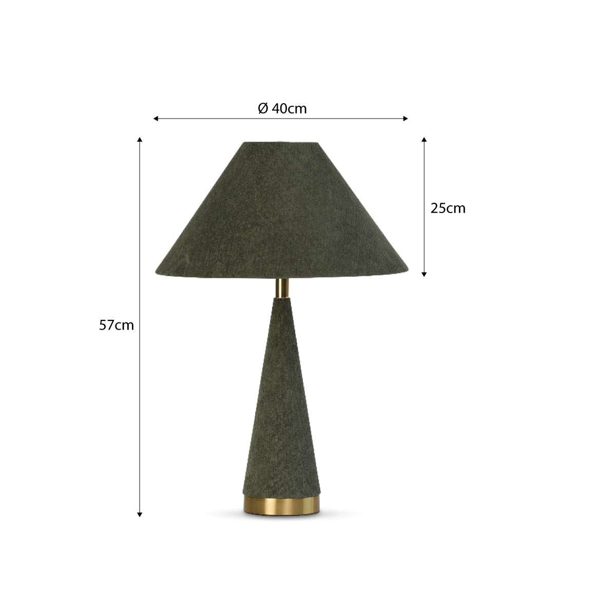Velvet Table Lamp
