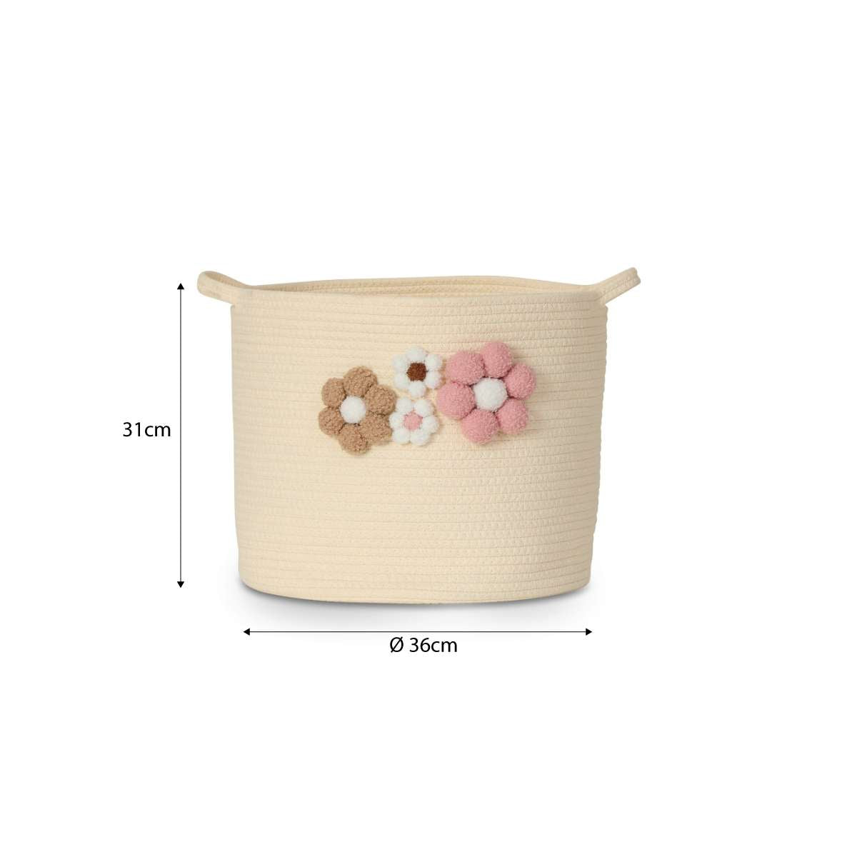 Daisy Rope Basket