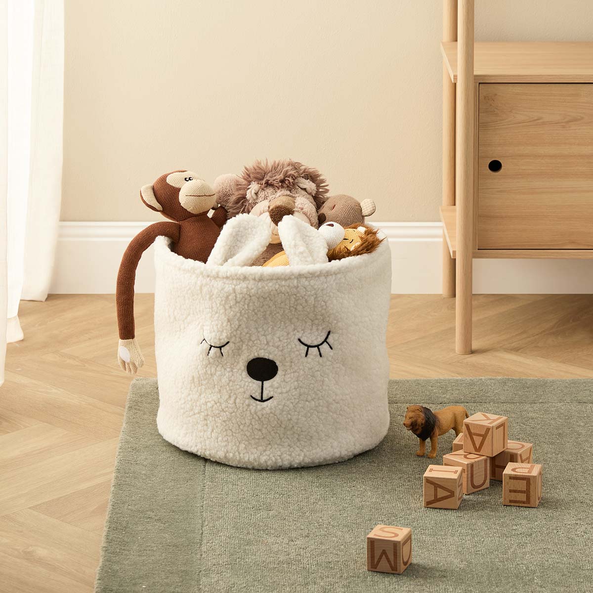 Snowdrop Rabbit Basket