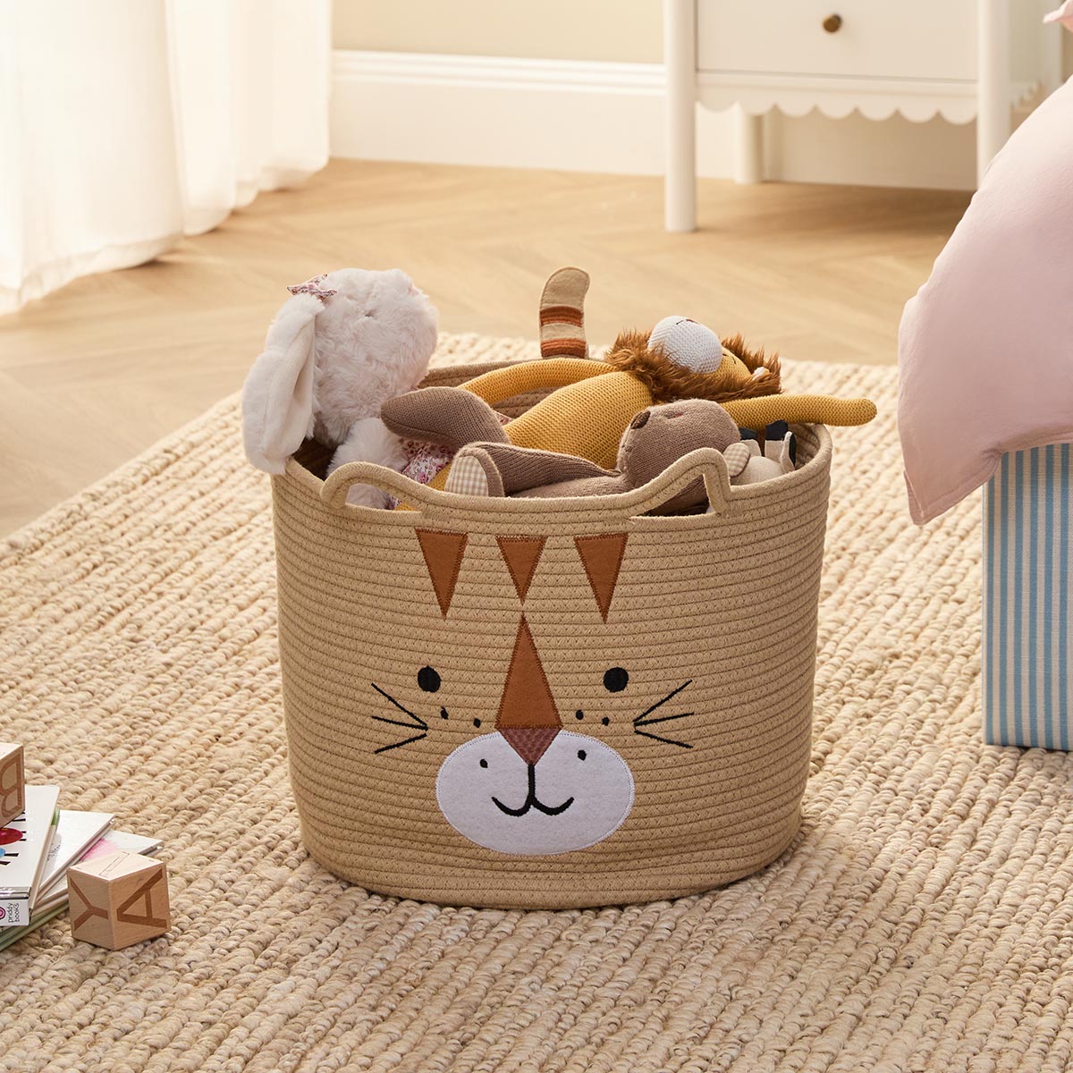 Tiger Rope Basket