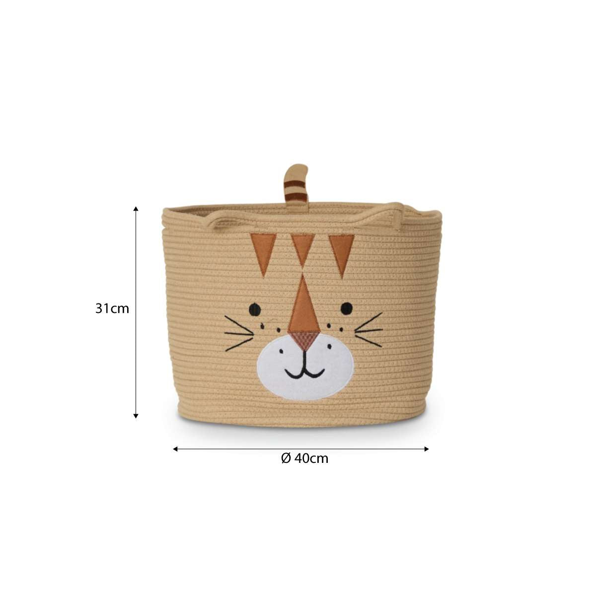 Tiger Rope Basket