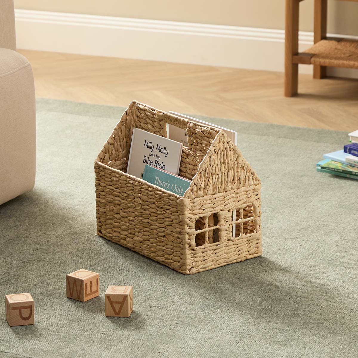 Little Paper House Book Storage Basket