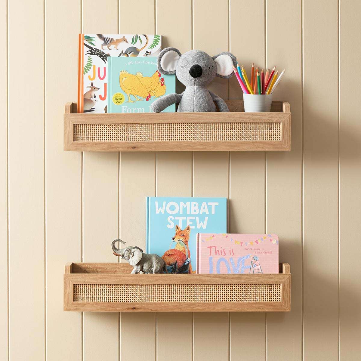 Noosa Wall Shelf - Natural