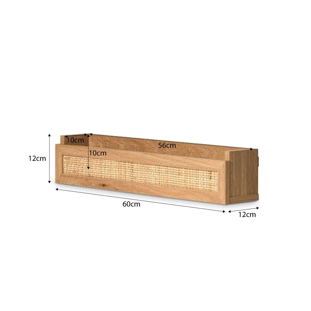 Noosa Wall Shelf - Natural