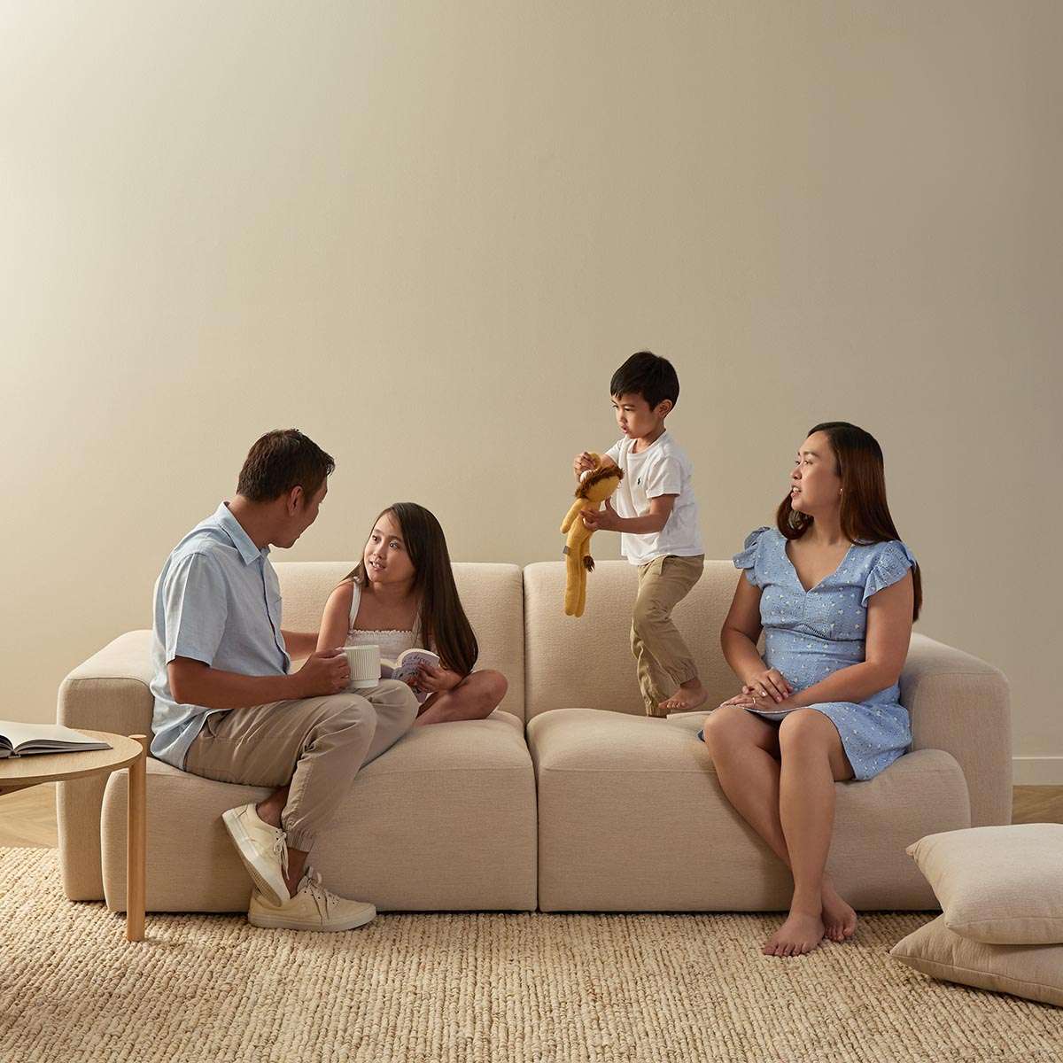 Dylan 2.5 Seater Sofa - Natural