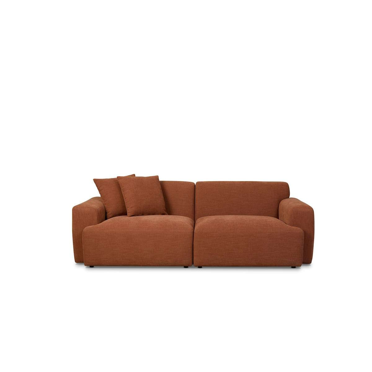 Dylan 2.5 Seater Sofa - Rust