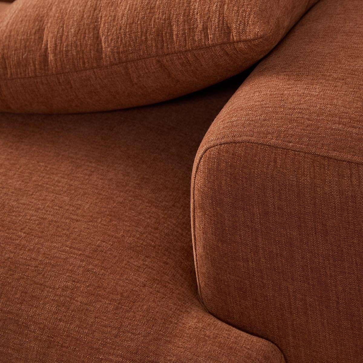 Dylan 2.5 Seater Sofa - Rust