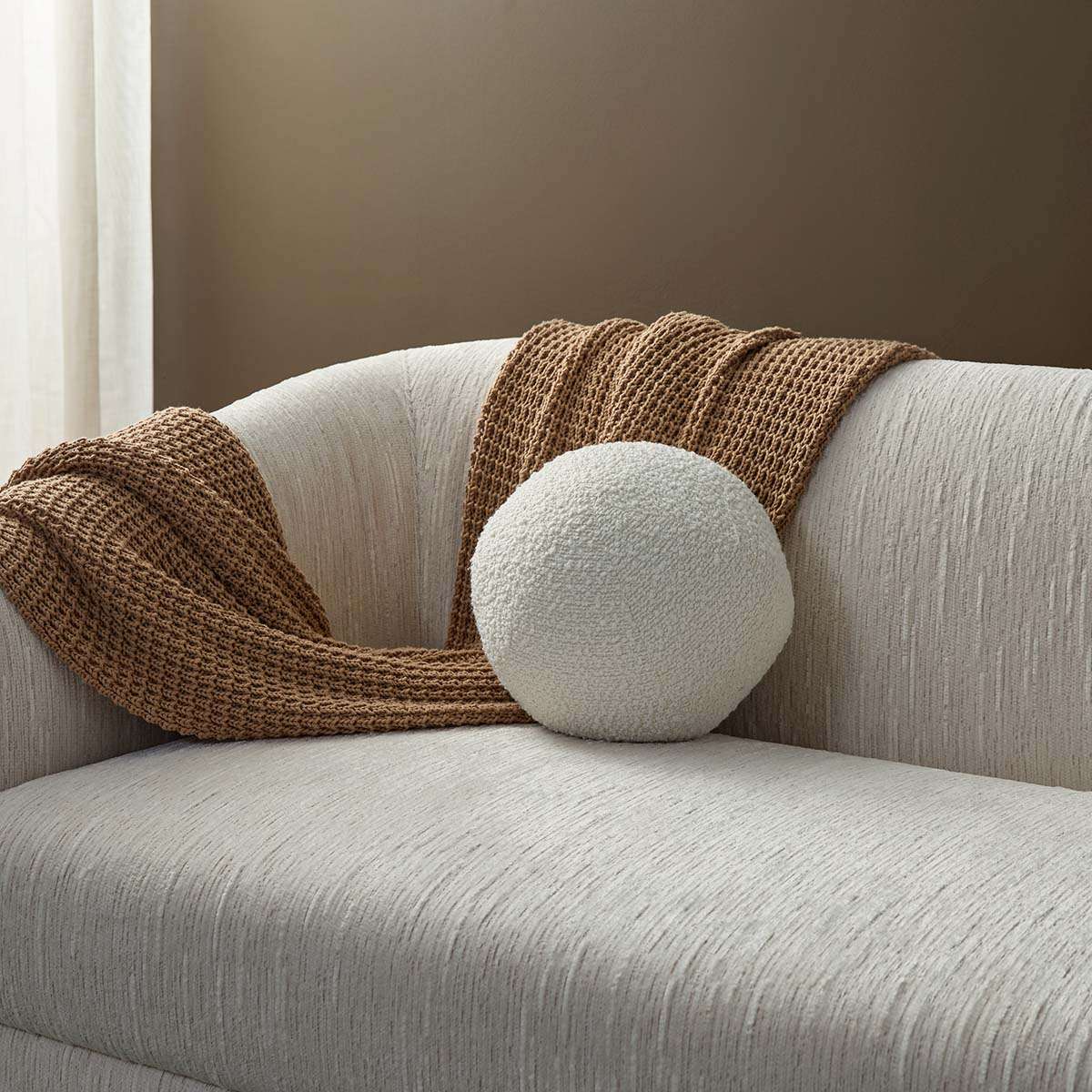 Reign 2.5 Seater Sofa - Cream