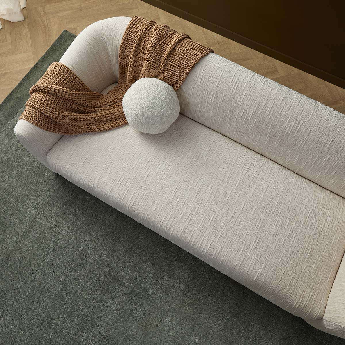 Reign 2.5 Seater Sofa - Cream