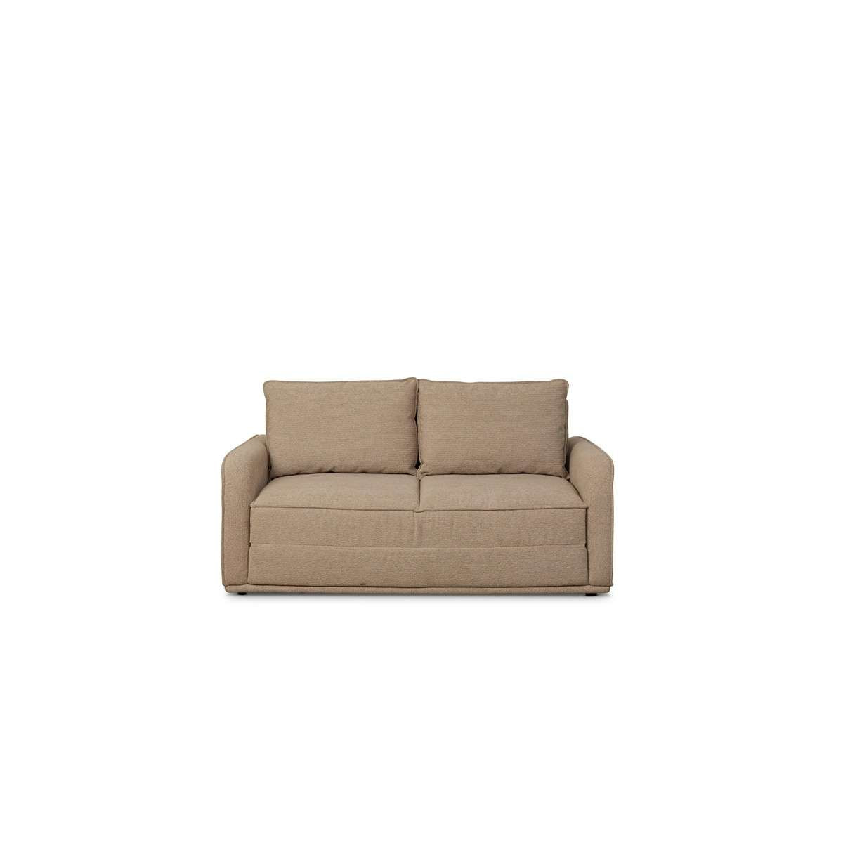 Tobie 2 Seater Sofa Bed - Natural