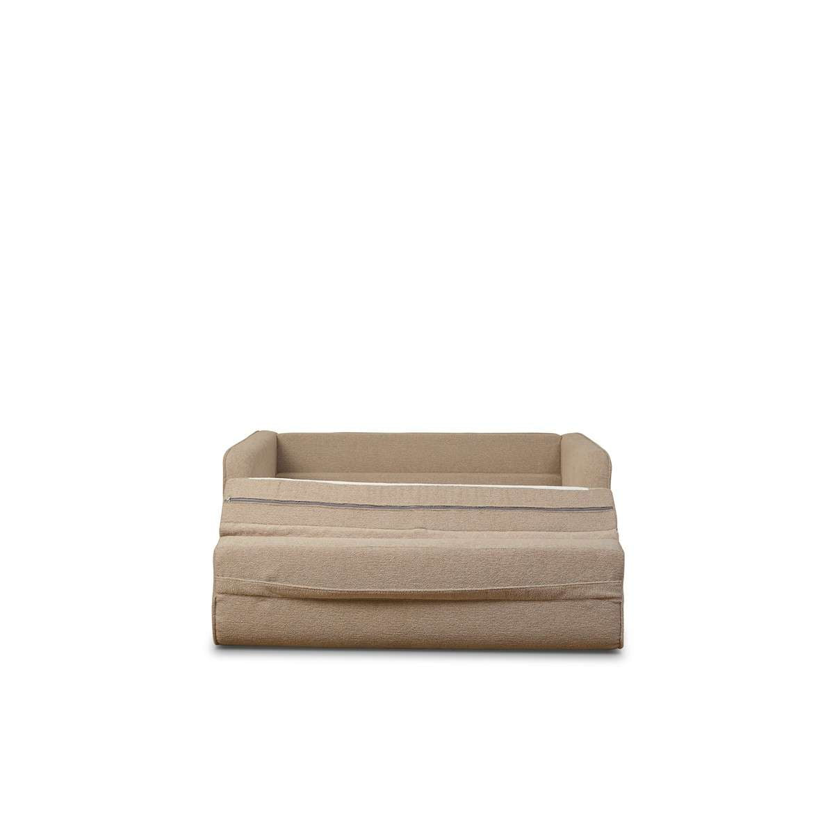 Tobie 2 Seater Sofa Bed - Natural