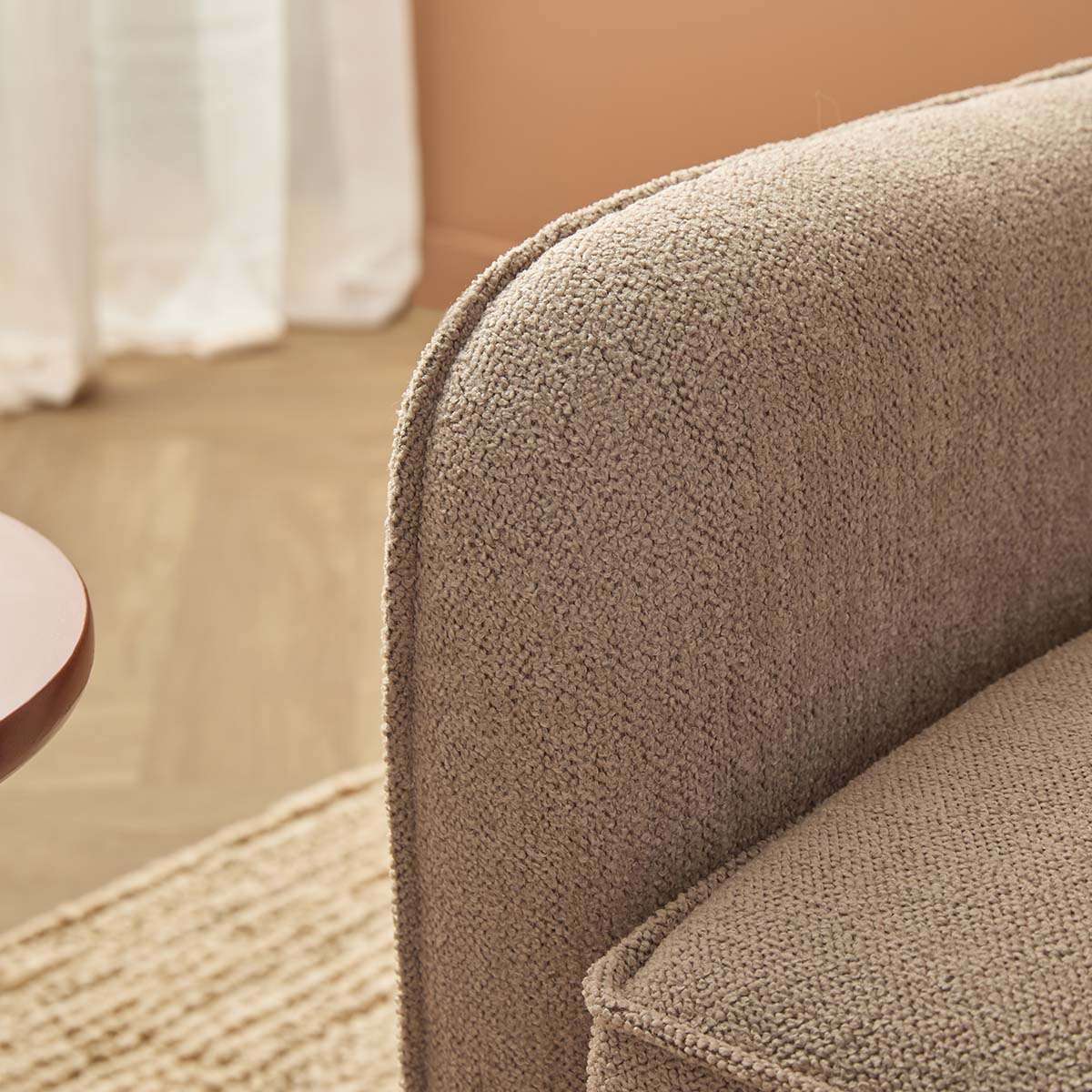 Tobie 2 Seater Sofa Bed - Natural