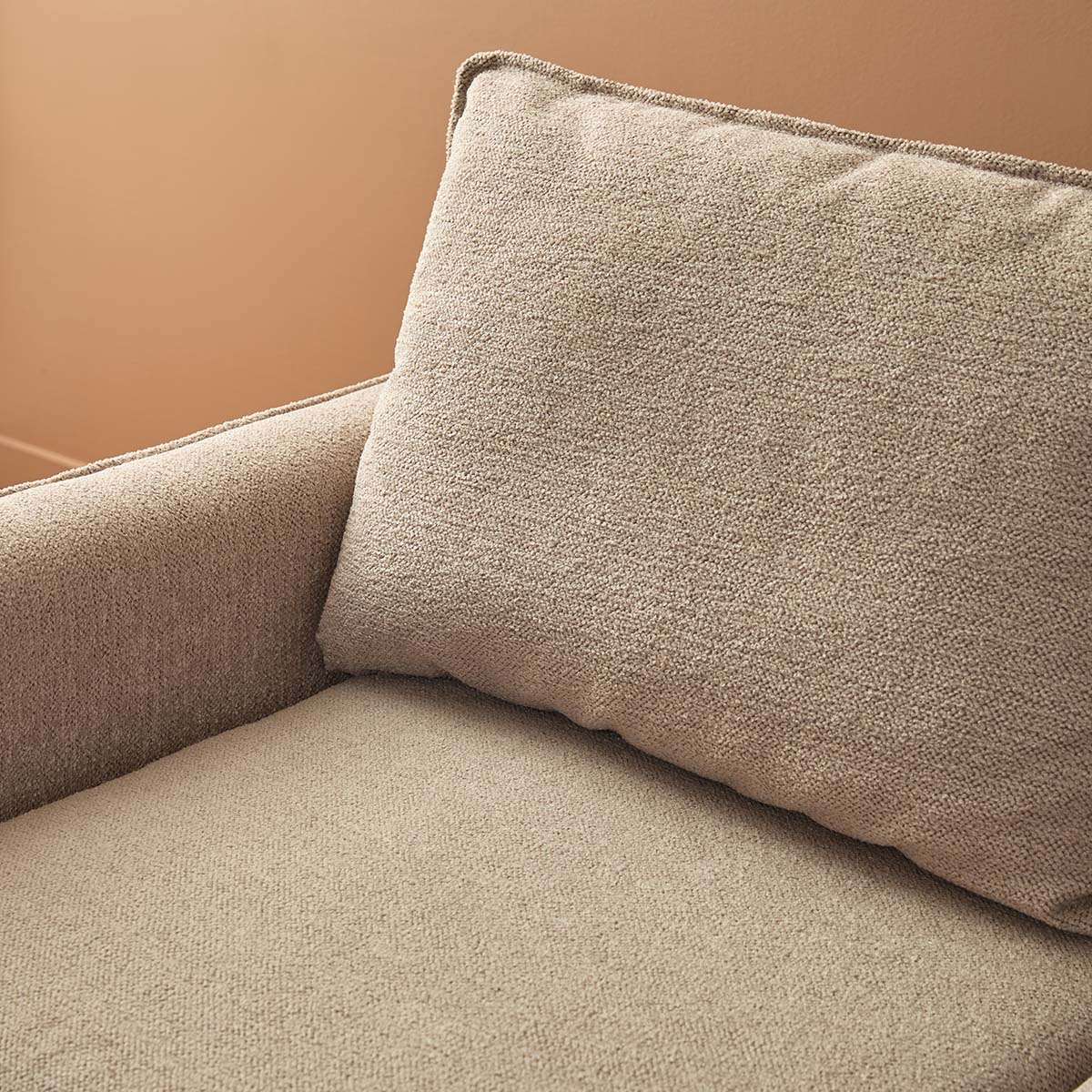 Tobie 2 Seater Sofa Bed - Natural