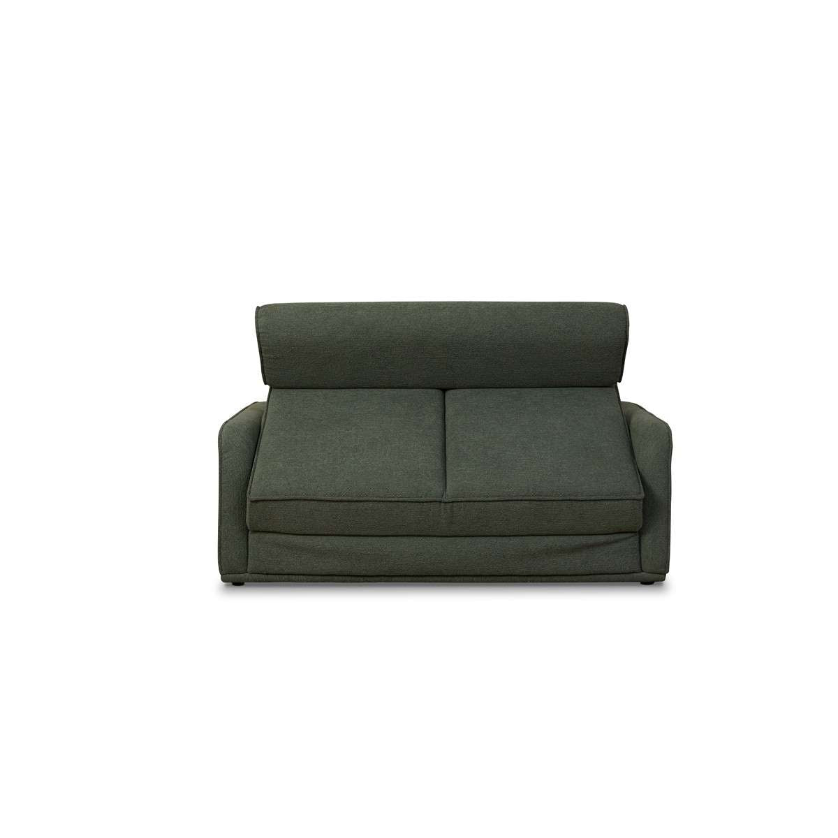 Tobie 2 Seater Sofa Bed - Dark Green