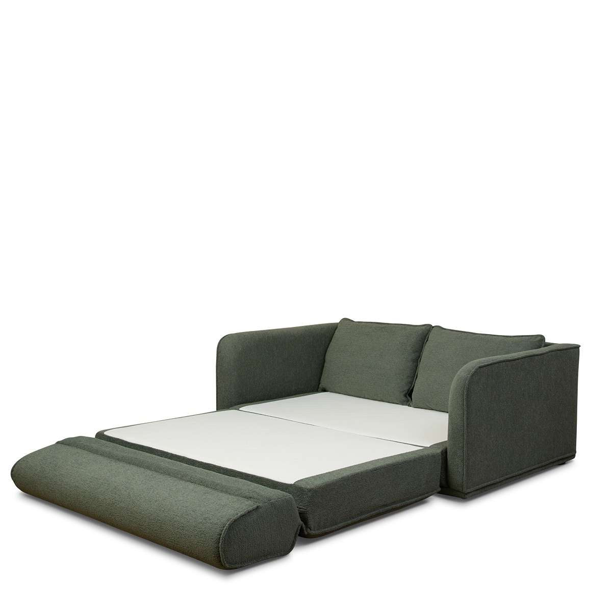 Tobie 2 Seater Sofa Bed - Dark Green