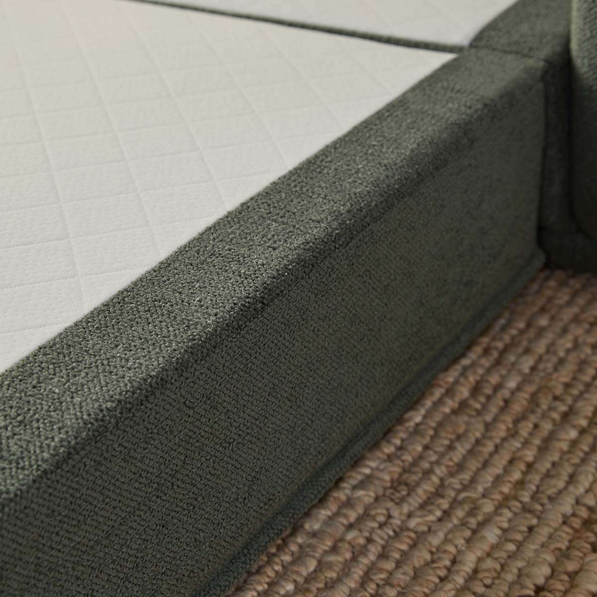 Tobie 2 Seater Sofa Bed - Dark Green