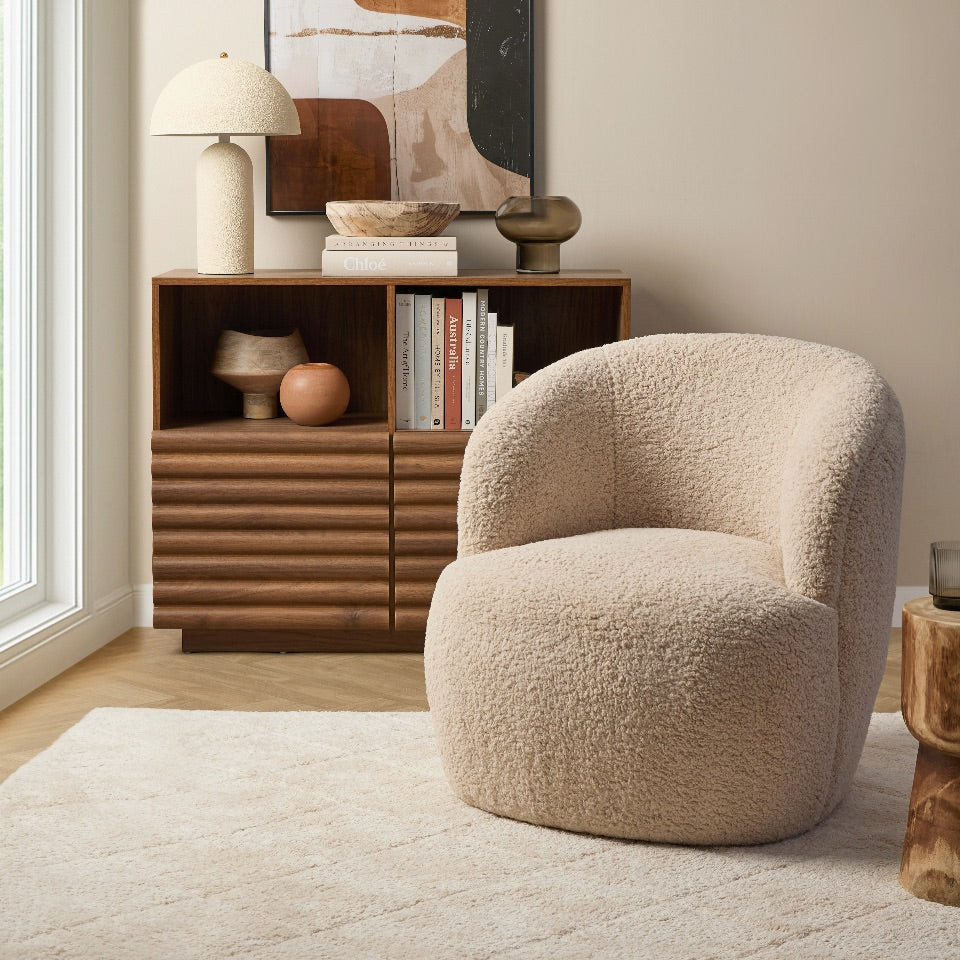 Leo Occasional Chair - Beige