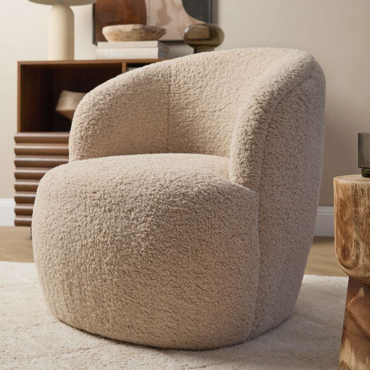 Leo Occasional Chair - Beige