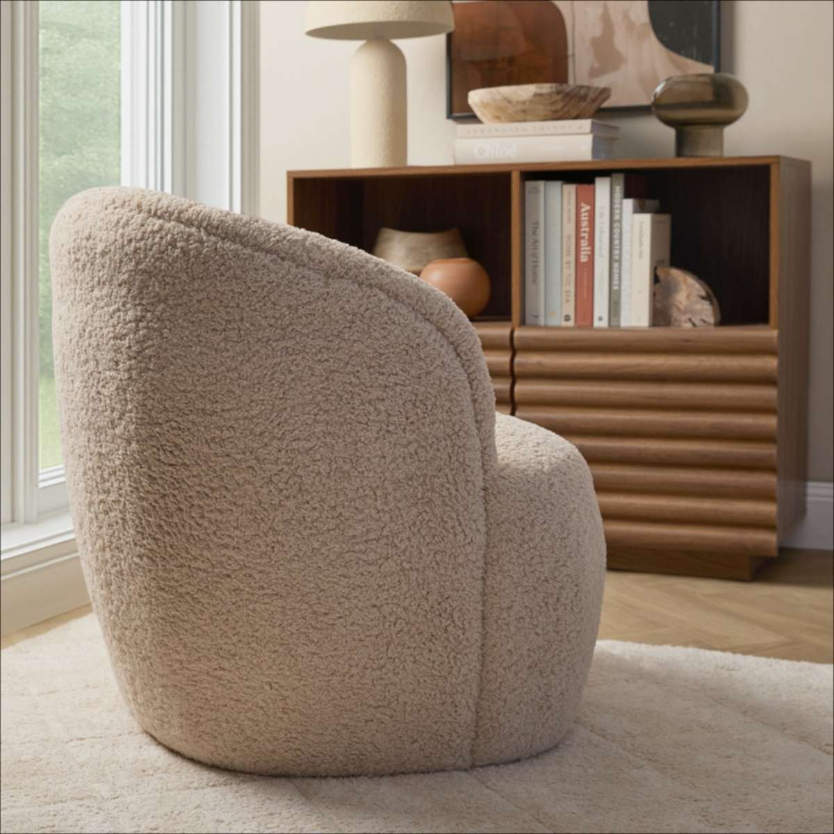Leo Occasional Chair - Beige