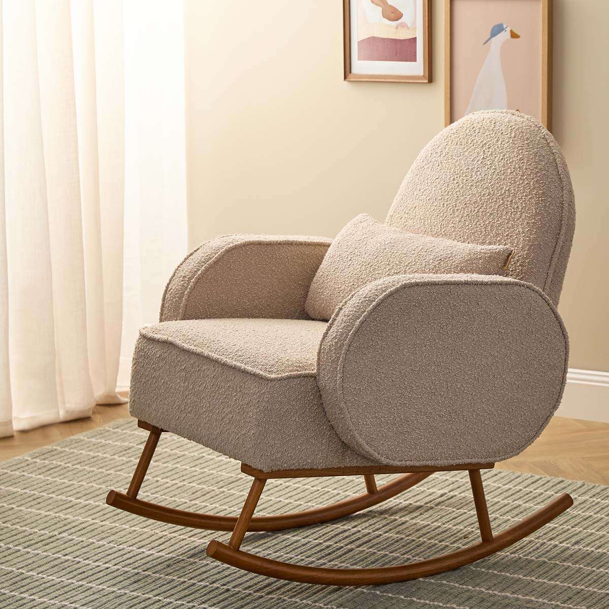 Buddy 2-in-1 Rocking Chair - Latte
