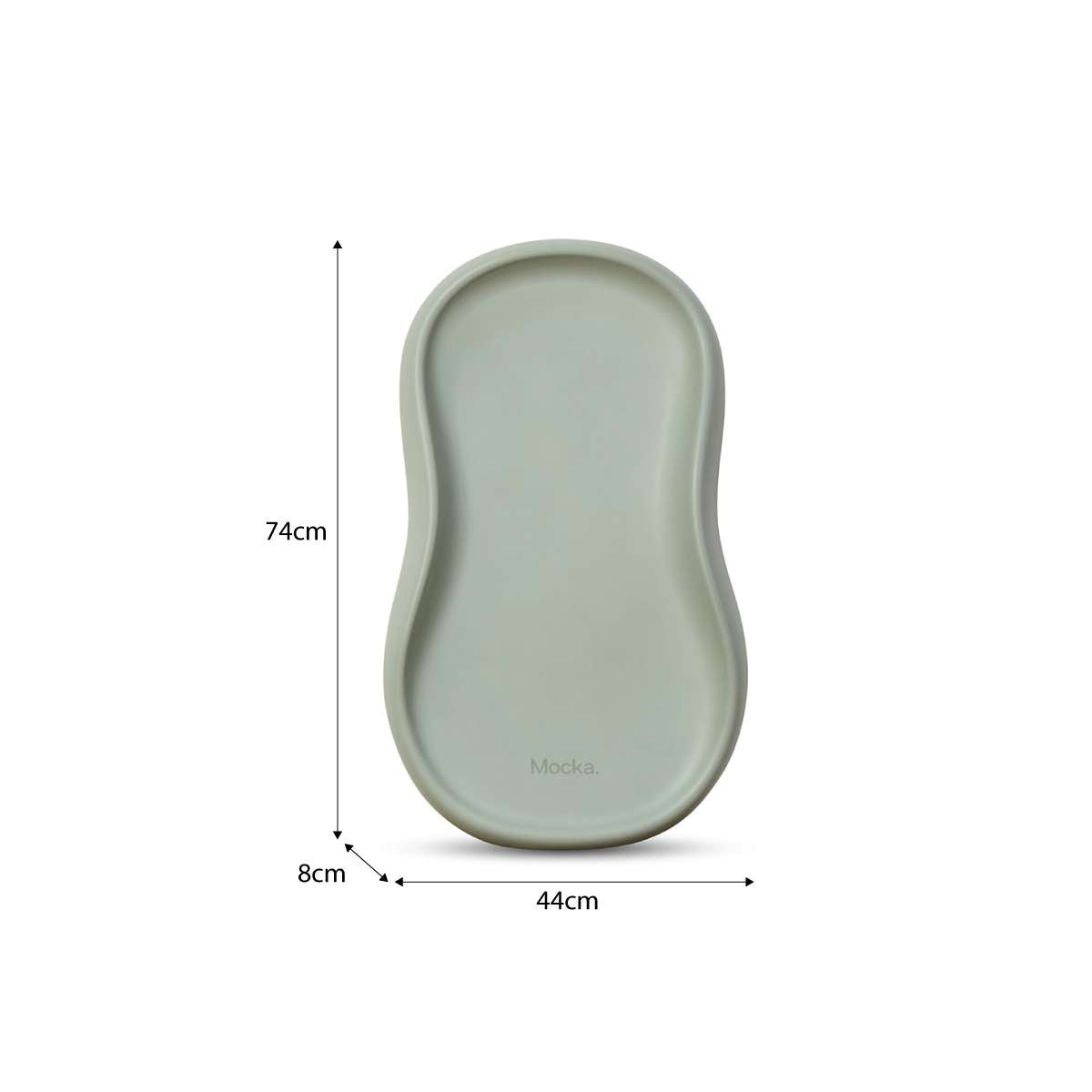 Mocka Baby Wipe Clean Change Pad - Green