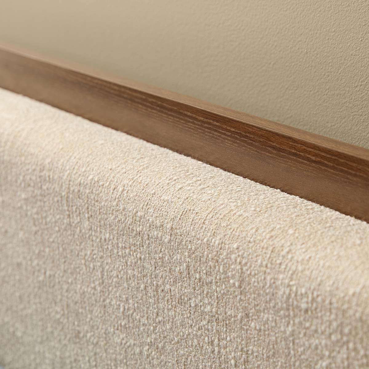 Blair King Single Bed - Walnut