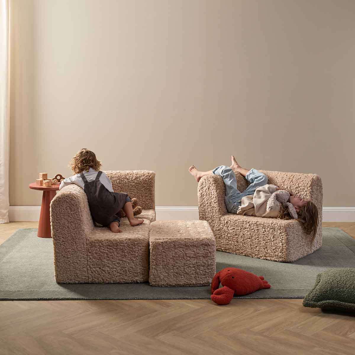 The Mini Chill Ottoman - Beige