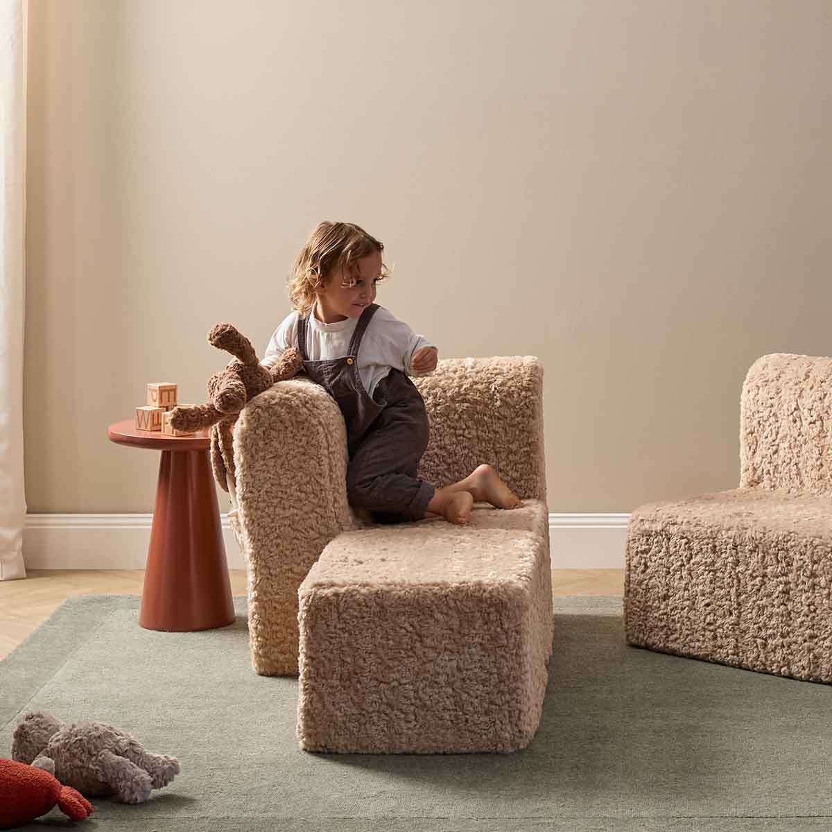 The Mini Chill Ottoman - Beige