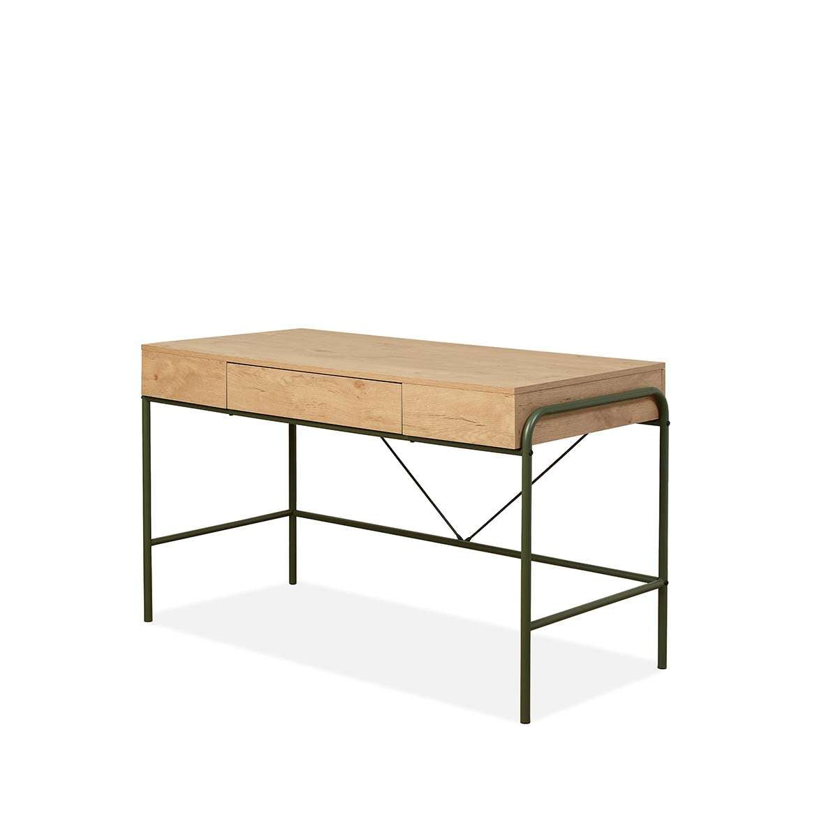 Grover Desk with Hooks - Khaki/Natural