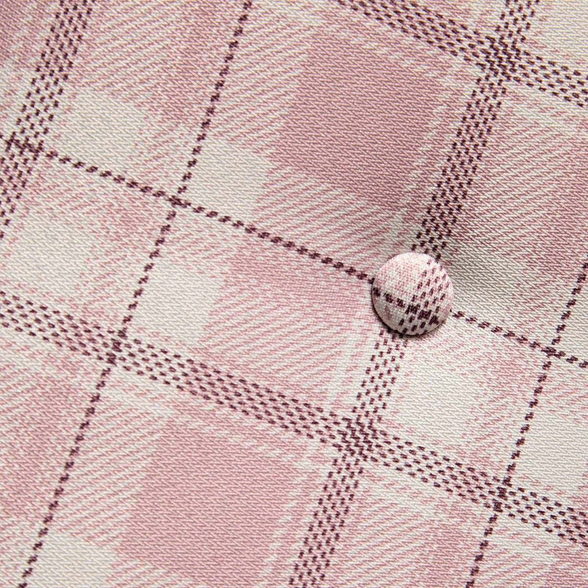 Milly Desk Chair - Pink Plaid