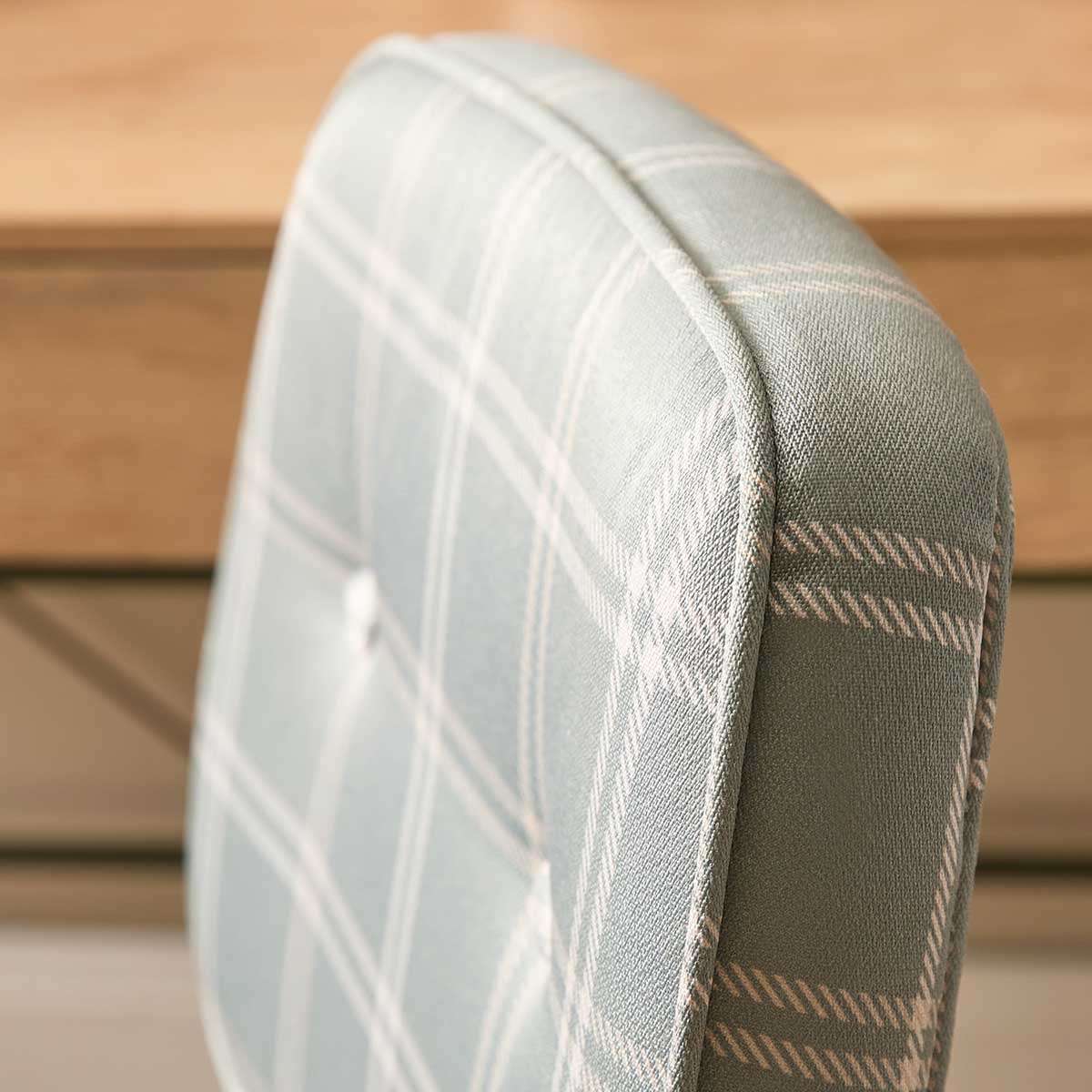 Morty Desk Chair - Khaki Plaid