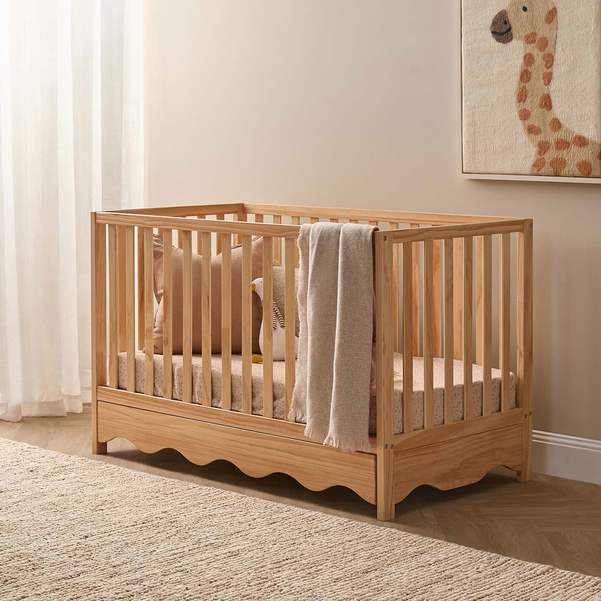 Malena Cot - Natural