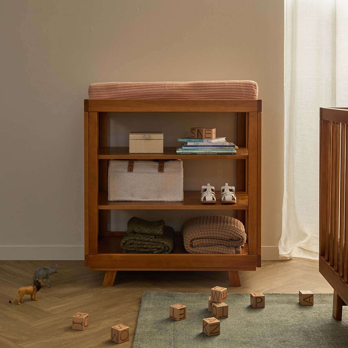 Aspen Change Table - Hazelnut