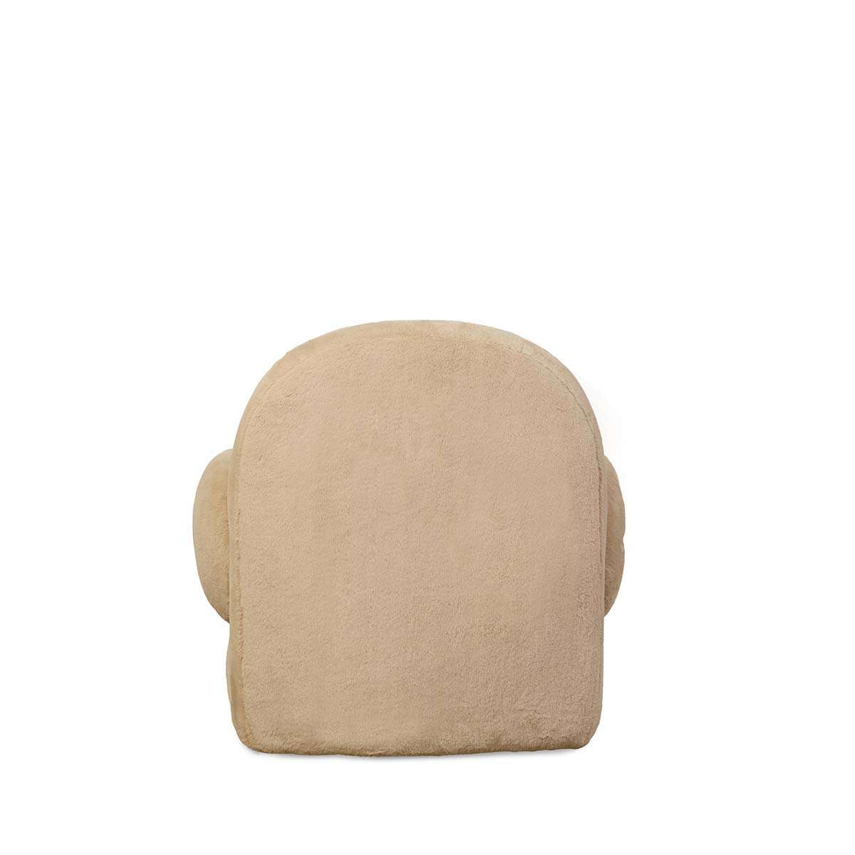 Teddy Bear Swivel Chair - Cream
