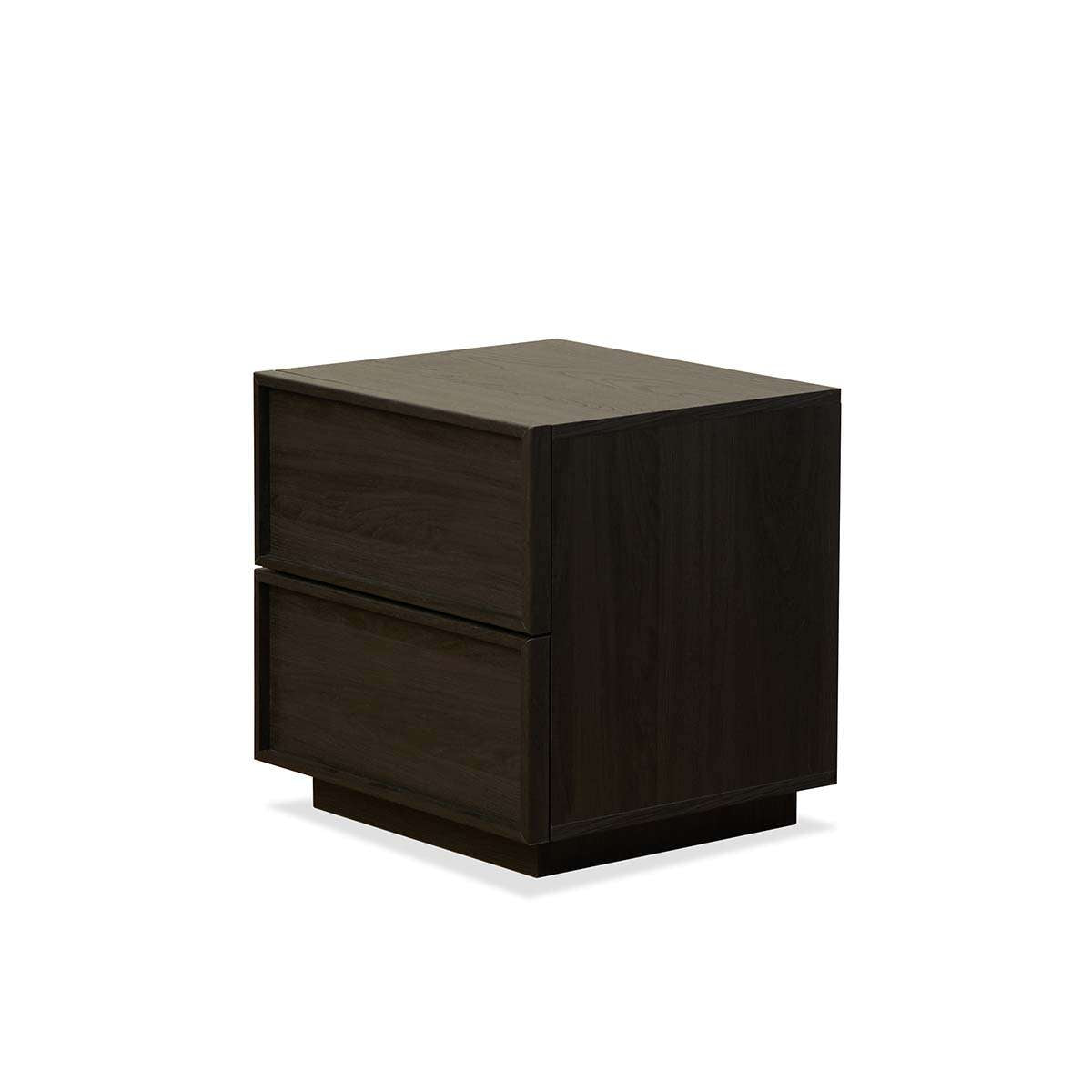 Osaka Bedside Table - Textured Black