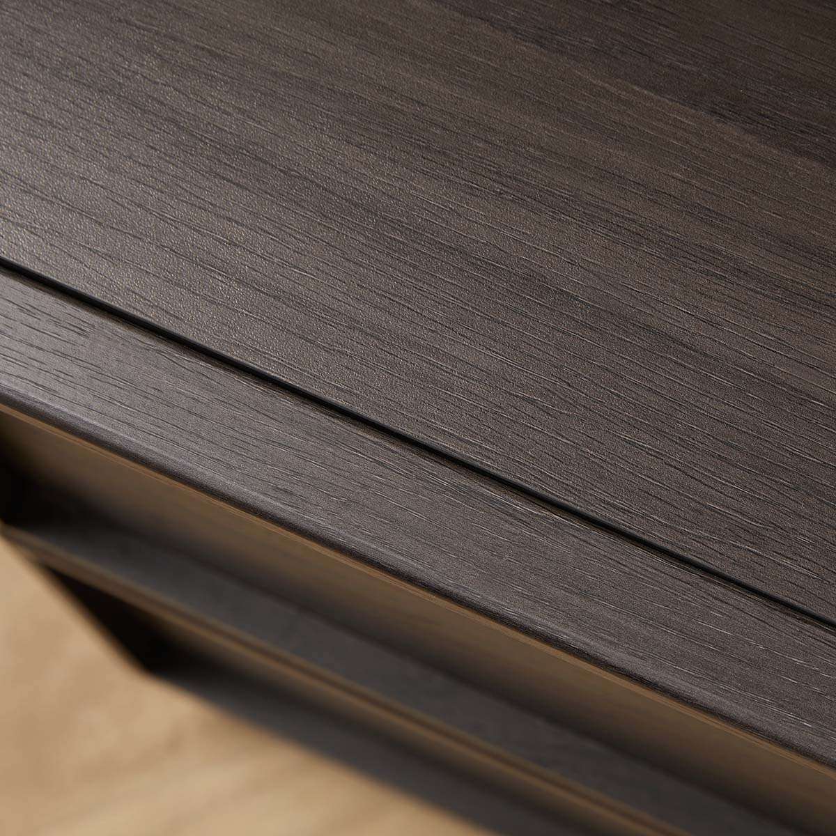 Osaka Bedside Table - Textured Black