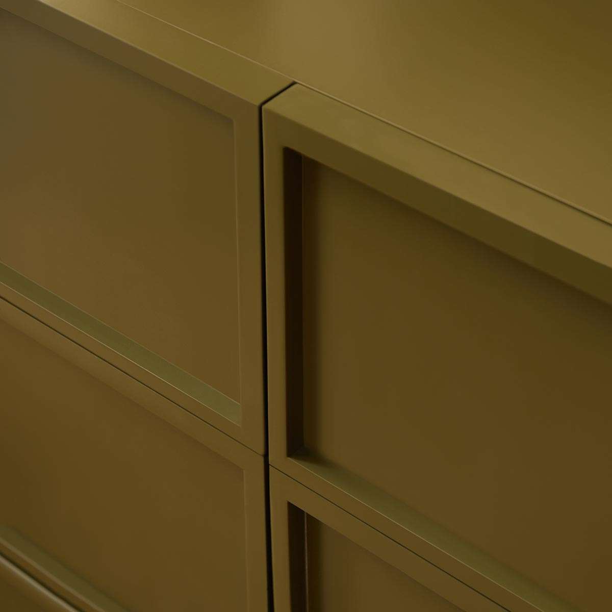 Osaka Six Drawer - Olive