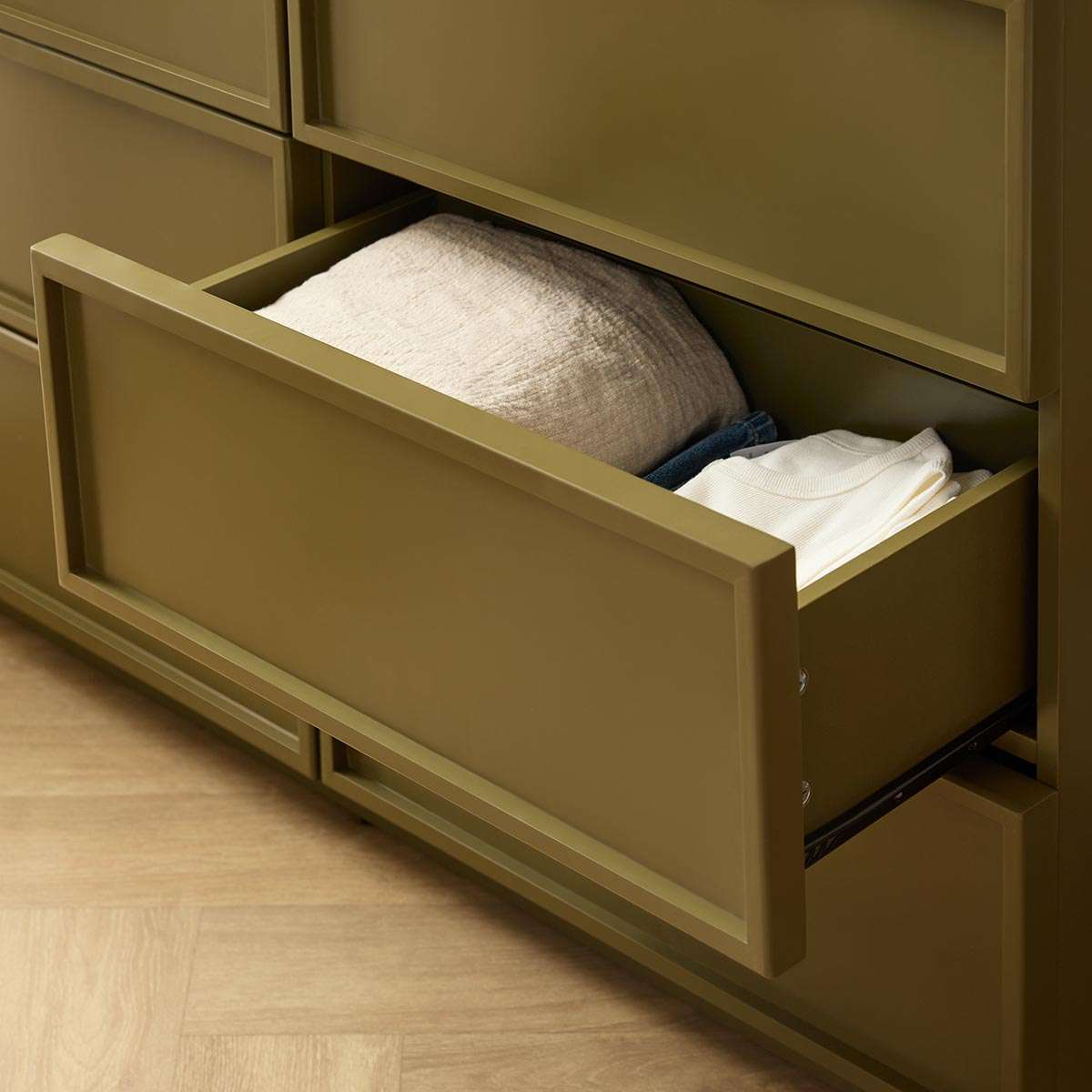 Osaka Six Drawer - Olive