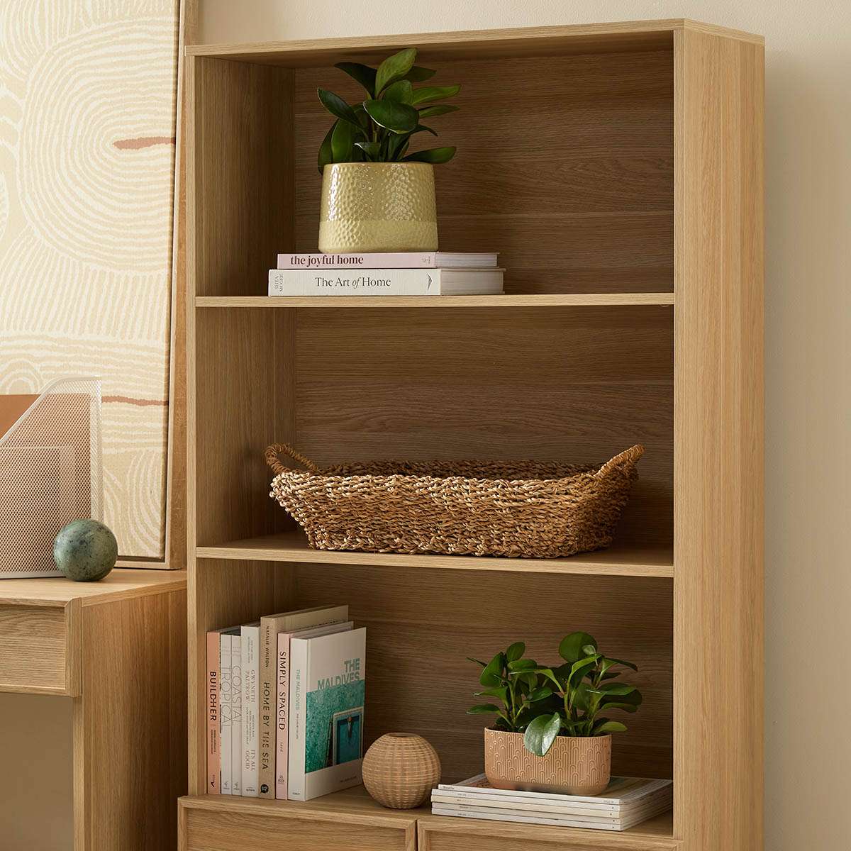 Osaka Bookcase - Natural