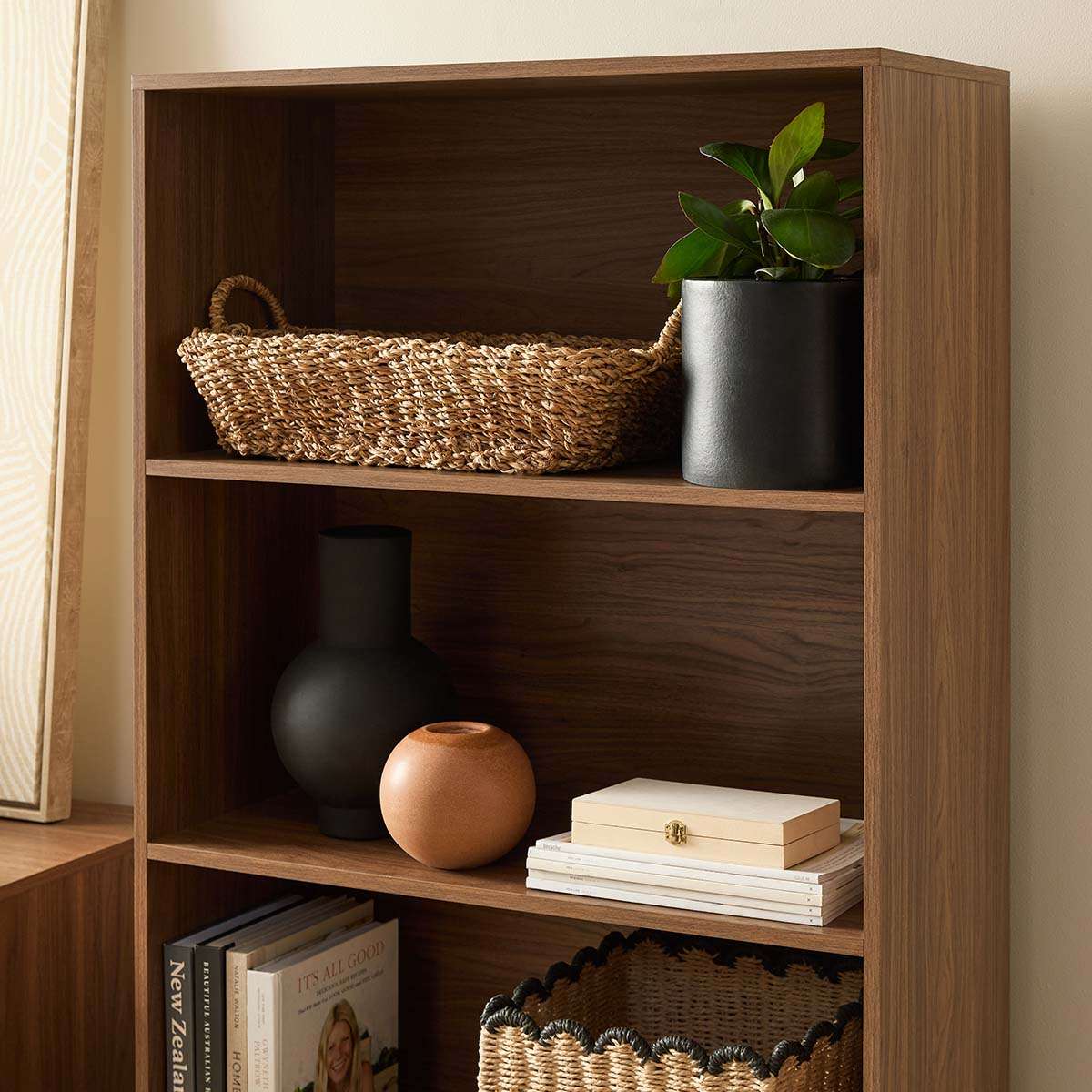 Osaka Bookcase - Walnut