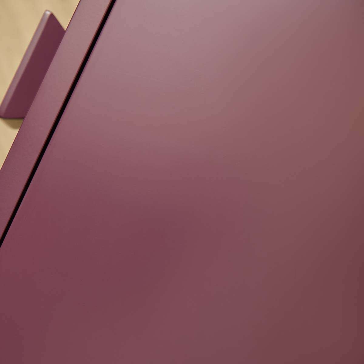 Kei Bedside Table - Plum