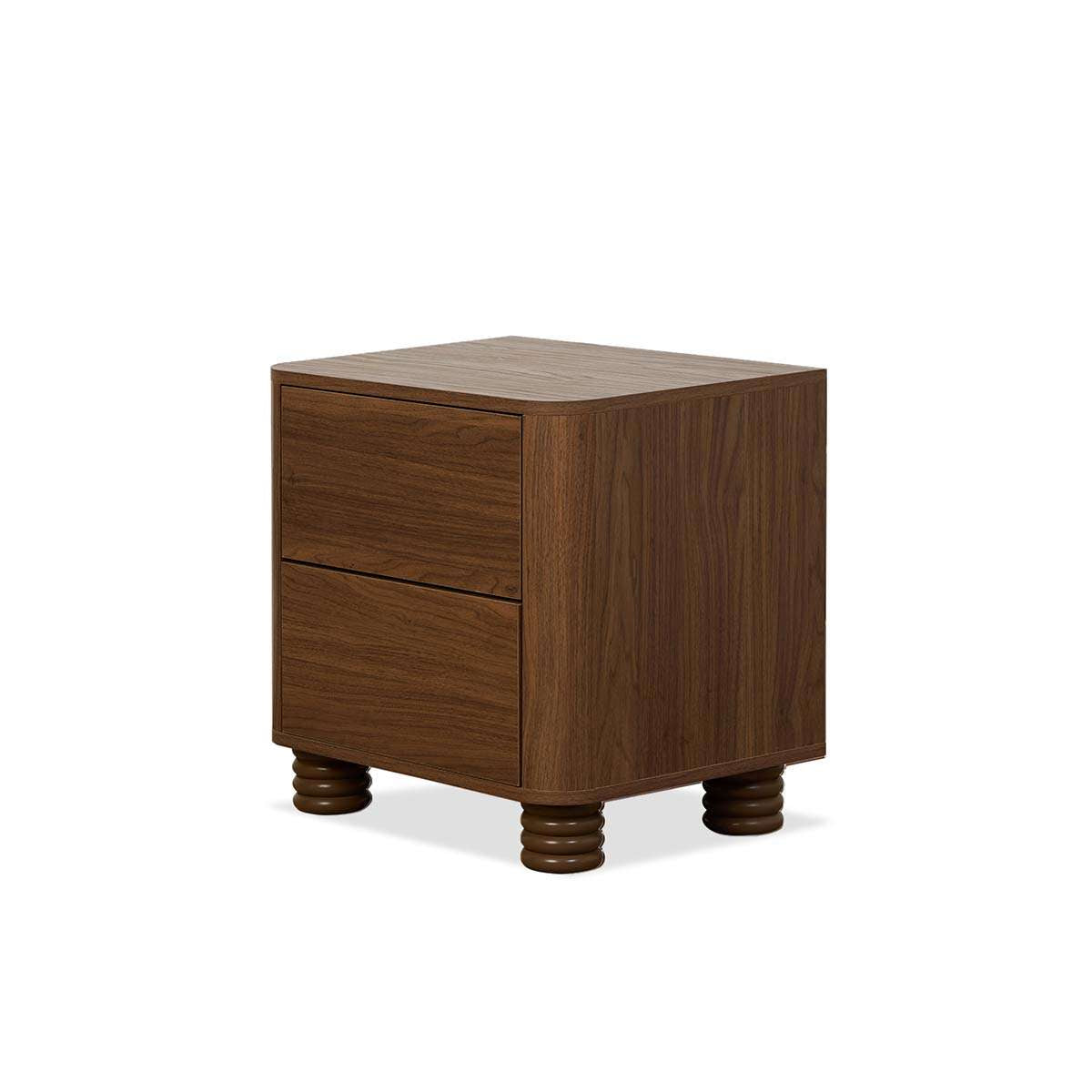 Ziggy Bedside Table - Walnut