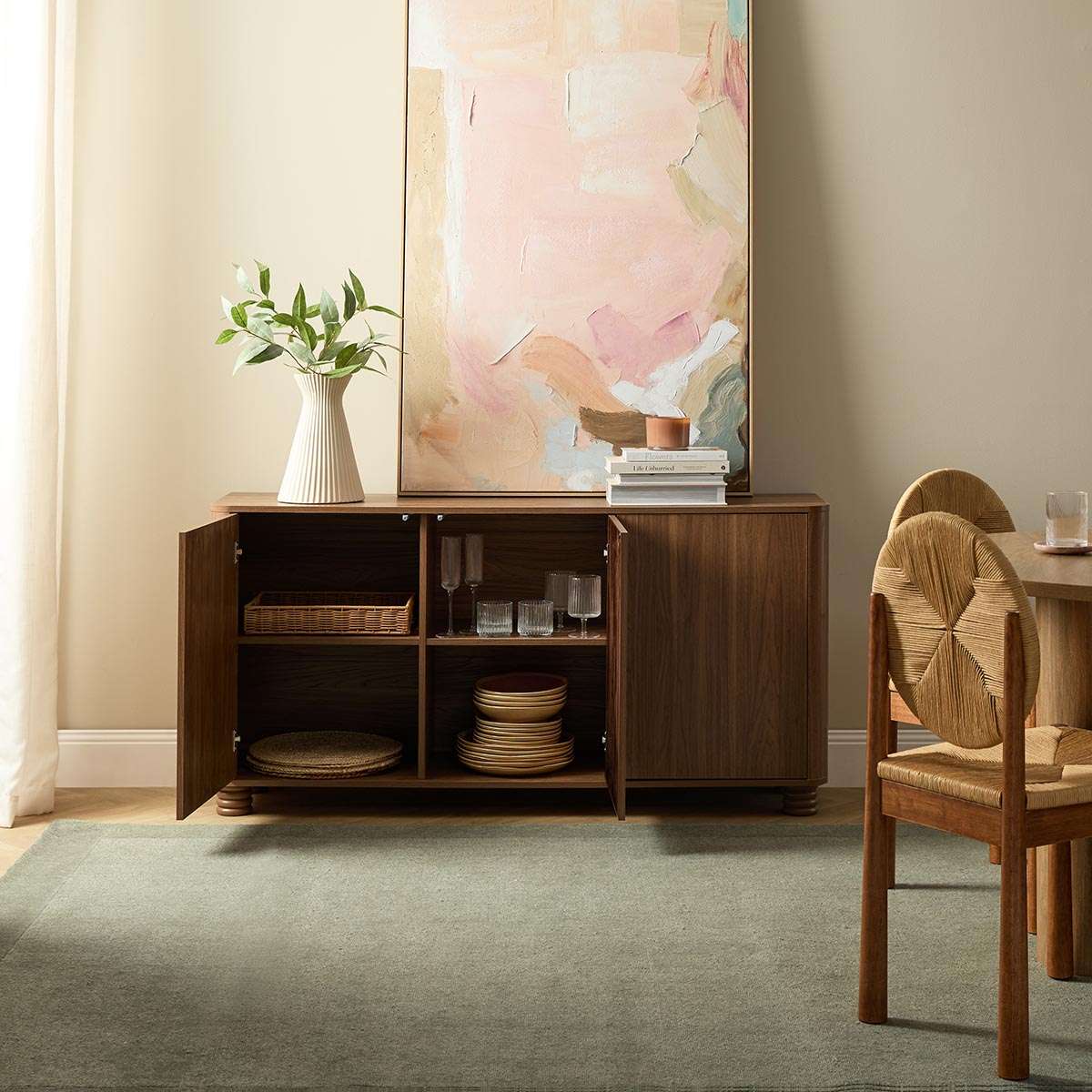 Ziggy Buffet - Walnut