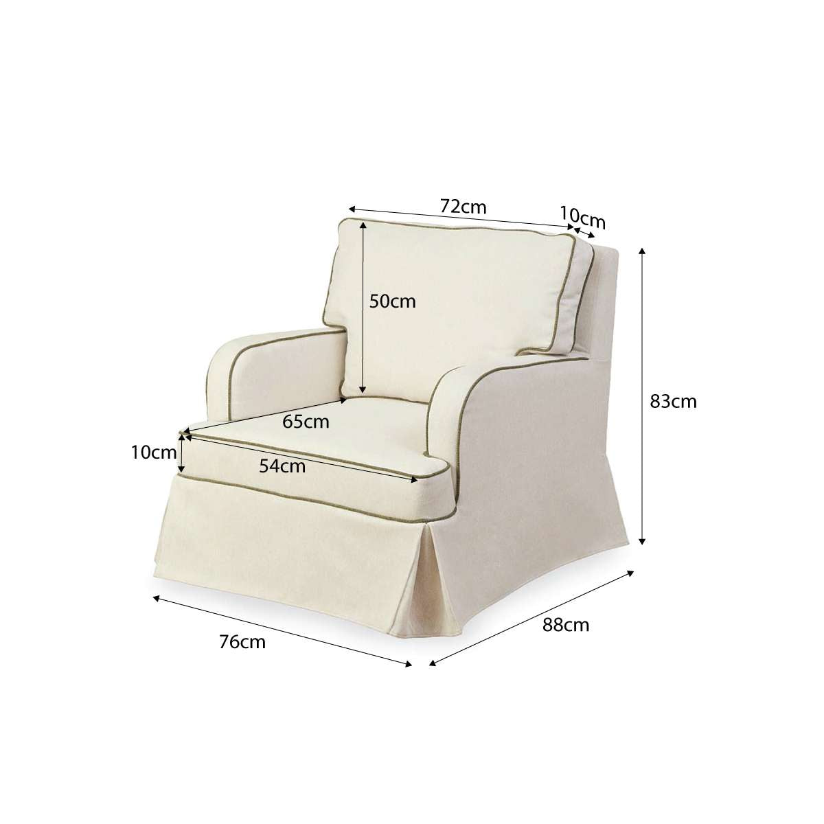 Everleigh Occasional Chair - Natural