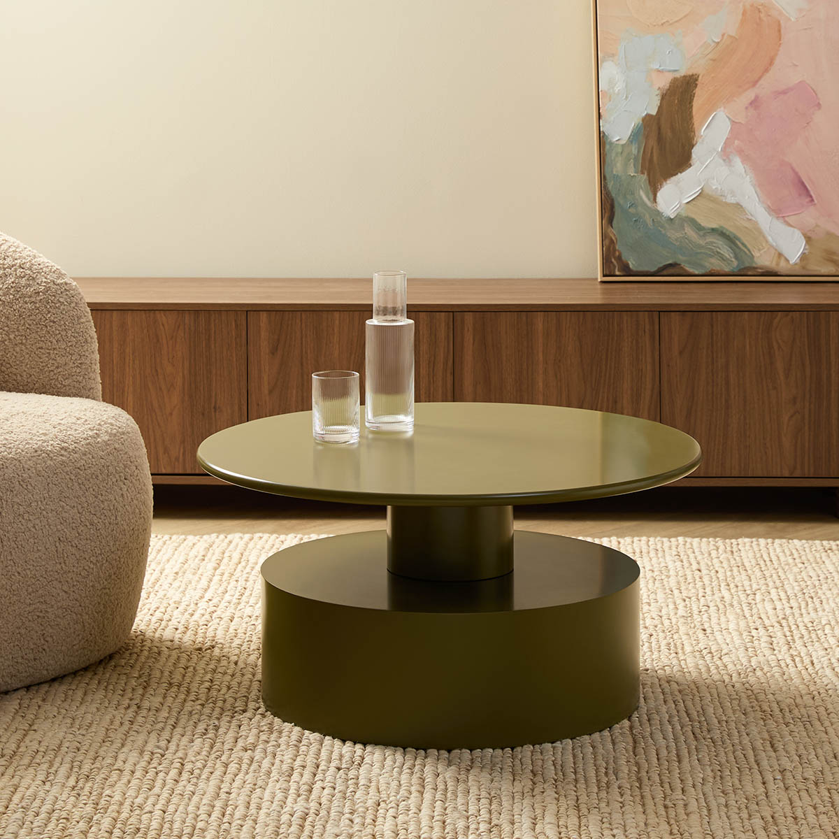 Zayne Coffee Table - Olive