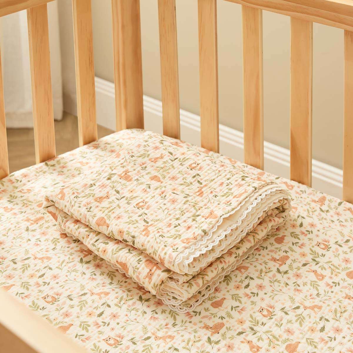 Organic Cotton Blanket - Bush Walk