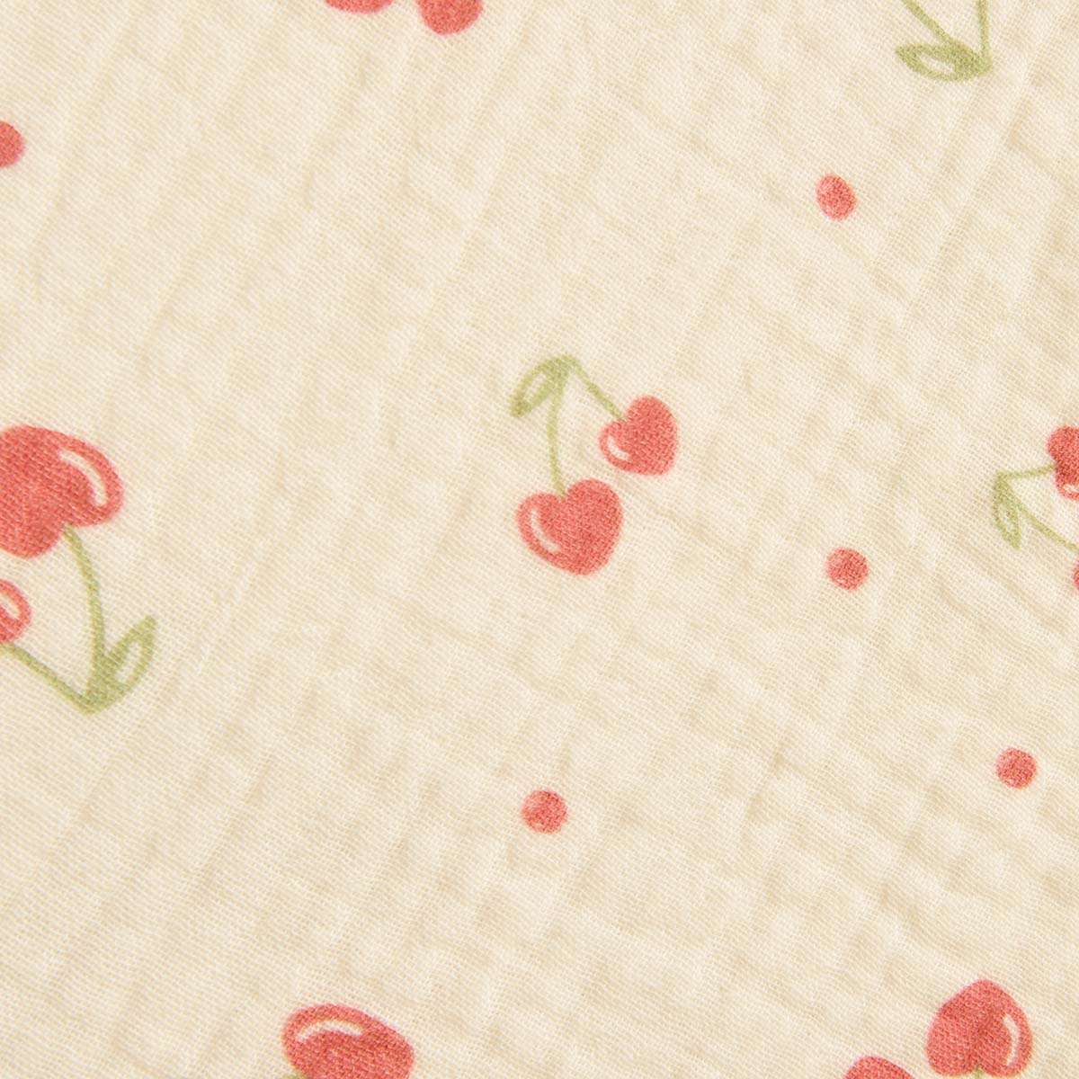 Organic Cotton Blanket - Cherry Heart