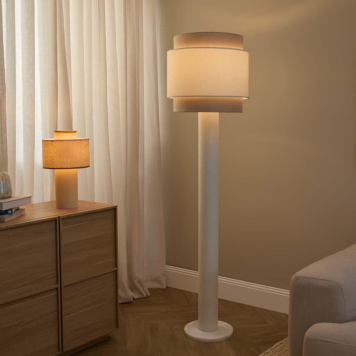 Betty Boucle Floor Lamp